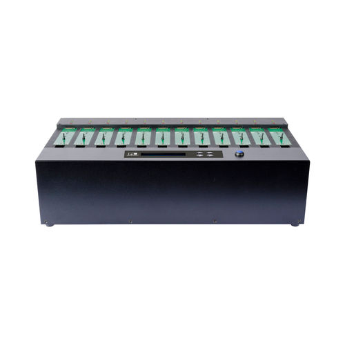 High Accuracy U-Reach Pv1200 1:11 Nvme M.2 Pcie Ssd Duplicator And Sanitizer - 12Gb Data Copier For Nvme/Ngff/Sata/Msata Hard Drives - Cloner And Wiper-Supports M Key And B+M Key For M.2 Pcie Devices 