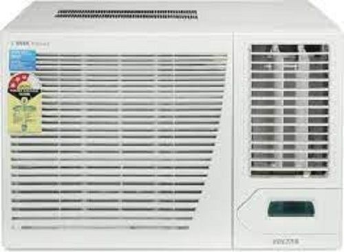 White Voltas 1.5 Ton 3 Star Copper 183 Czp Window Ac With Remote Control (White)