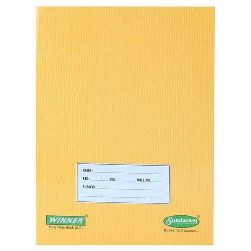 A4 Size Notebook With Soft Cover(54-65 Gsm)