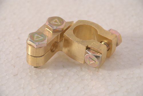 Brass Angel Type Battery Terminal(Non Breakable And Investment Casting)