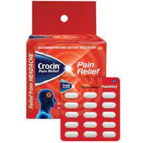 Crocin Pain Relief Tablets Store At Cool Places