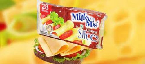 Delicious Taste And Mouth Watering Milky Mist Pure And Sliced Cheese  Age Group: Children