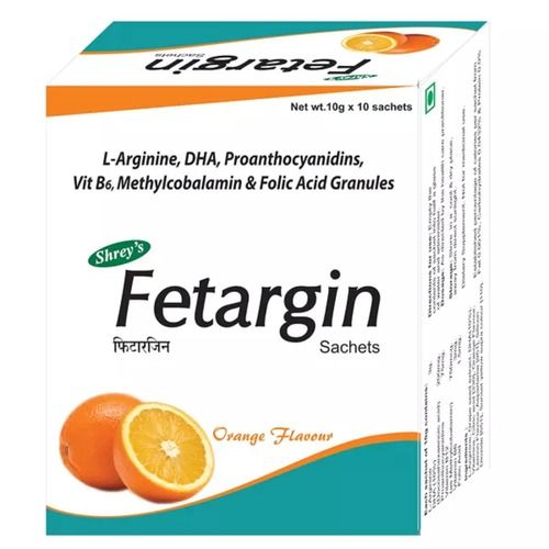 Fetargin Women Health Supplement With L-Arginine, DHA, Folic Acid And Vitamin B12