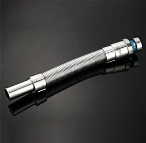 Expandable Hose - Stainless Steel 30 Inch, Silver Chrome Plated Design | Flexible Waste Pipe for Kitchen and Bathroom Sinks