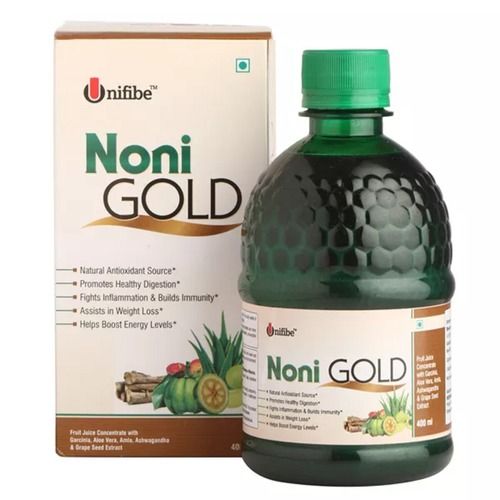 Herbal Noni Gold Juice Concentrate With Garcinia, Aloe Vera, Amla And Ashwagandha