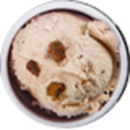 Nutty Caramel Flavored Sweet And Delicious Eggless Ice Cream Additional Ingredient: Milk