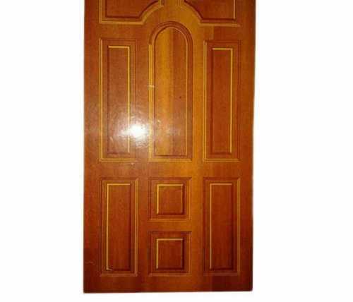 Solid Wood Polished Brown Colour Rectangular Shape Modern Style Door Panels