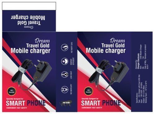 Printed Mobile Charger Packaging Box