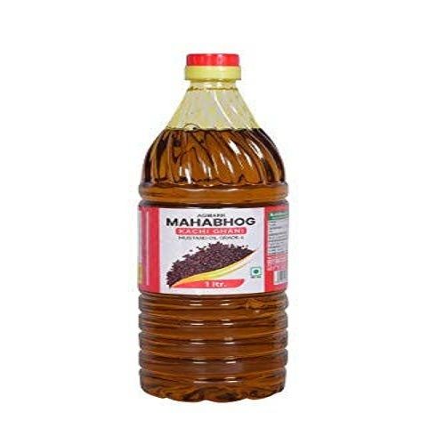 Pure Healthy And Natural Mahabhog Kachi Ghani Mustard Oil For Cooking