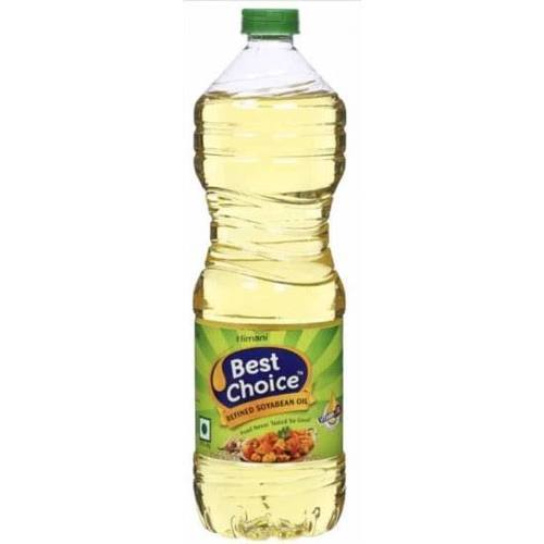 Pure Healthy And Nutrient Rich Best Choice Refined Soyabean Oil 1 Ltr Bottle