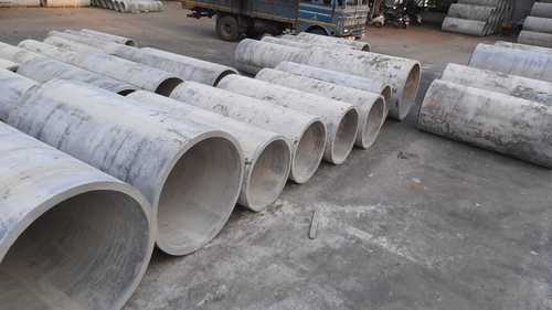RCC Pipes - Round Shape, Gray Color, Crack Resistant | Least Maintenance, Timely Delivery, Quality Tested