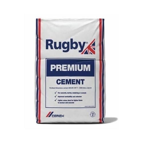 White Rugby Premium Cement Rapid Hardening And Water Resistant Cement