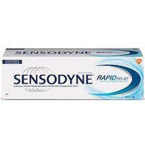 Sensodyne Rapid Sensitivity Relief Toothpaste, Dentist Recommended Toothpaste, 80 Gm