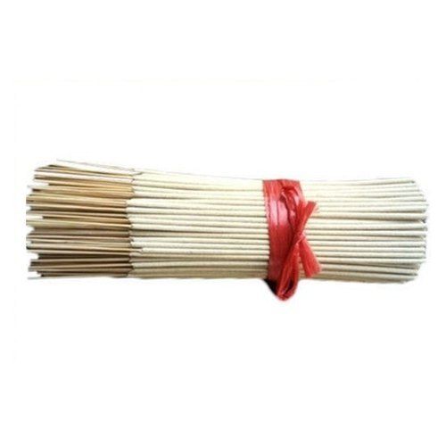 White Raw Bamboo Agarbatti Sticks Used In Home, Hotel, Shops And Temple