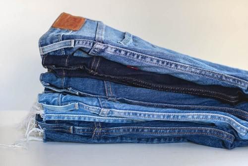 Casual Wear Mens Blue Denim Fabric Jeans