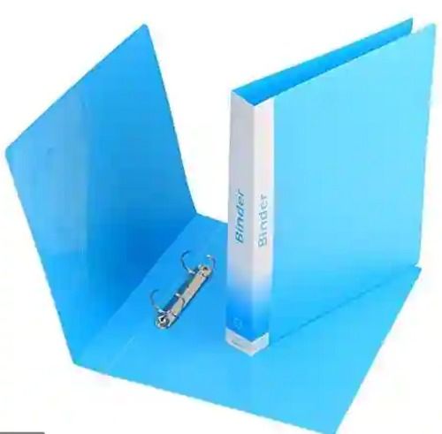 Easy To Carry Light Weight Stunning Look A4 Blue Documents Pvc File For Office