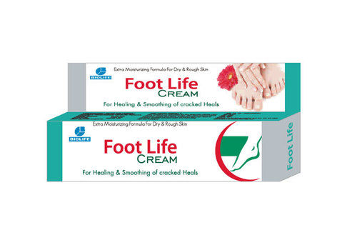 Foot Life Extra Moisturizing Formula Herbal Foot Care Cream For Cracked Heels