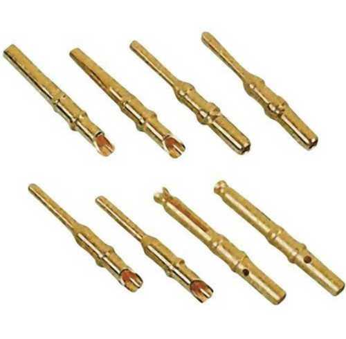 High Strength Golden Colour Round Brass Electrical Pin For Electrical Fittings Size: As Per Customer