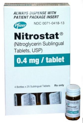 Nitrostat Tablet Shelf Life: 2 Years