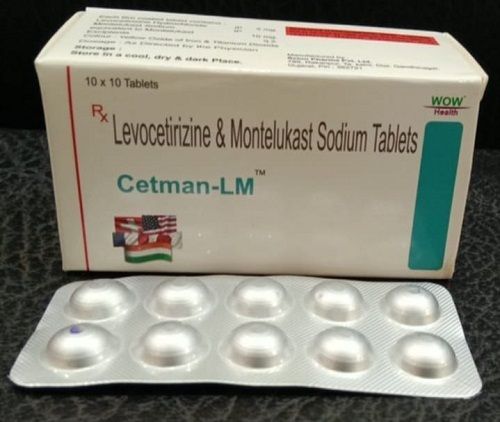  एलोपैथिक मेडिसिन Cetmen-Lm टैबलेट, पैकेजिंग बॉक्स 
