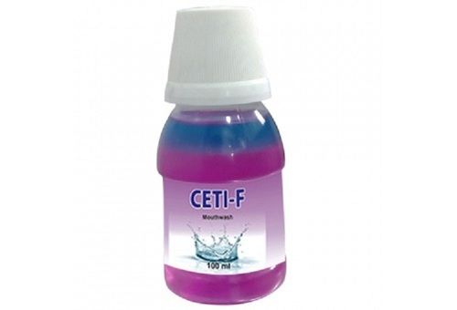 Cetia F Cetyl Pyridinium Chloride Sodium Fluoride And Triclosan Mouthwash, 100ml