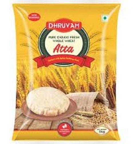 High Source Of Nutrients Dhruvam Fresh Chakki Atta With Rich In Fiber And Nutrients