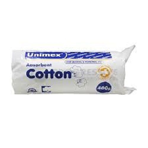 Light Weight And Comfortable Easy To Use And Highly Absorbent Unimax White Cotton Roll