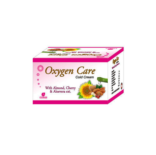 Oxygen Care Cold Cream With Almond, Cherry And Aloe Vera Extract - 100 Gram Pack Ingredients: Herbal