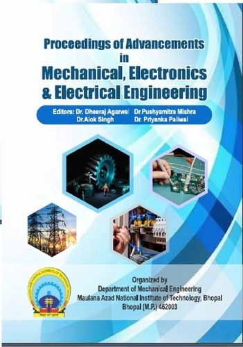  मैकेनिकल, इलेक्ट्रॉनिक्स और इलेक्ट्रिकल इंजीनियरिंग में उन्नति की कार्यवाही - AMEEE 2021 पुस्तक