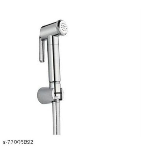 Ruggedly Constructed Stainless Steel Faucet Bidet Hand Shower With Tube And Hook