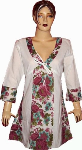 त्वचा के अनुकूल और अनोखा डिज़ाइन थ्री क्वार्टर स्लीव्स पारस फैशन मिक्स एंड मैच लेडीज़ कुर्ती सजावट का मटीरियल: पेंट