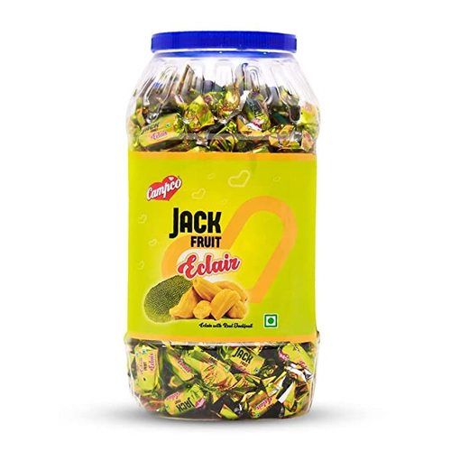 Sweet And Slightly Tart Jackfruit Flavored Classic Eclair Toffees, 875G (175 Pieces * 5G) Fat Contains (%): 7 Grams (G)