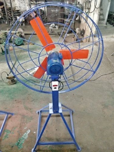 Corrosion Proof Orange And Blue Color 3 Blade Grain Winnower Fan, 240 Volt Blade Diameter: 11 Inch (In)