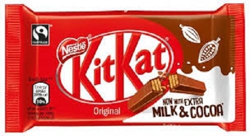 Creamy Texture And Unique Taste Nescafe Cocoa Kitkat Milk Chocolate Bar With Hygienically Prepared