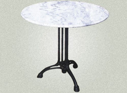 Designer Wrought Iron Round Top Garden Table For Home, Resorts And Lawn