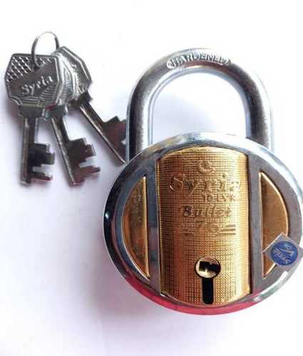 Durable And Long Life 90Mm Stainless Steel Padlock With Key For Main Door Application: Industrial