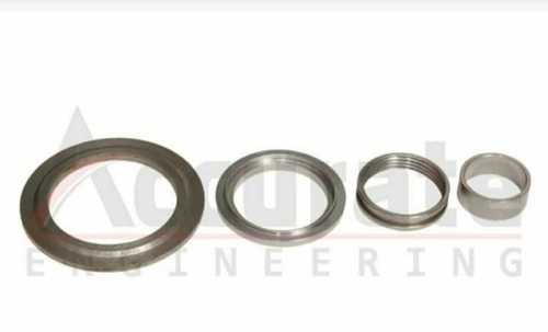 Hard Structure Polished Silver Colour Stainless Steel O Ring, 25-50 Mm Application: Industrial Use