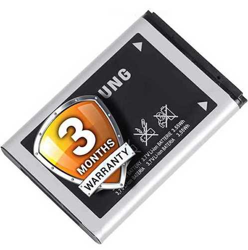 Long Lasting Durable Mobile Phone Battery - Black Color, High Quality Material | Designed for Bar Phones