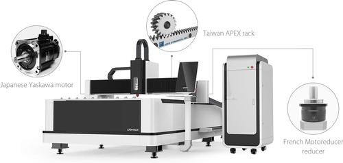 Automatic Open Type Laser Cutting Machine With Cutting Speed 60 M/Min And Voltage 220V