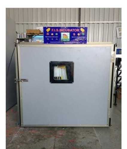 Gray Semi Automatic Single Door Color Coated 300 Egg Incubator Machine