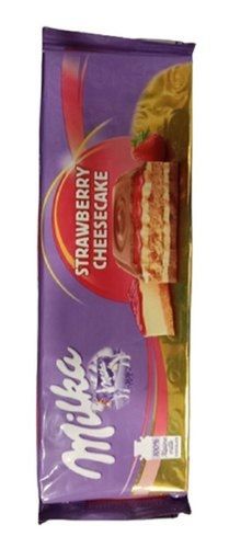 Strawberry Flavor Soft And Delicious Taste Milka Cheese Cake, 20G Weight Additional Ingredient: Cheesecake