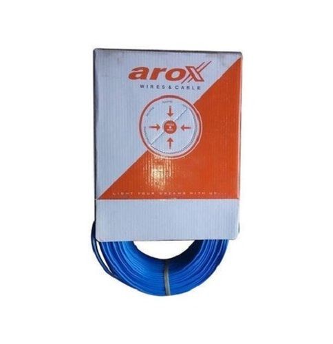 Blue  Flexible Industrial Cable Copper Conductor 0.75 Sq M Core Electrical Wire, 200 Meter