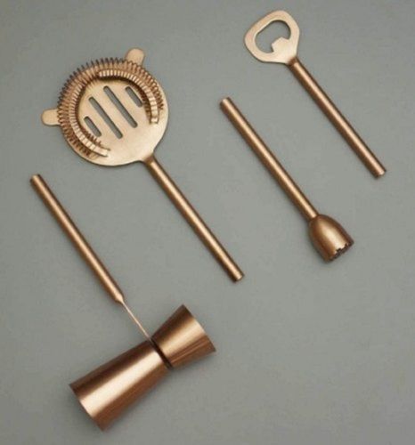 Brown Copper Plating Bar Tools Set With Anti Rust Properties And Modern Look