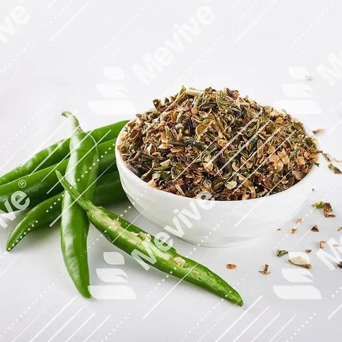 Dehydrated Green Chilli Flakes 10 Kg, 20 Kg With 12 Months Shelfe Life And 100% Organic