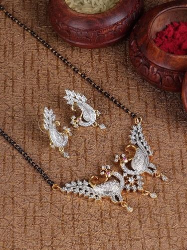 Gold Plated Traditional Mangalsutra Set