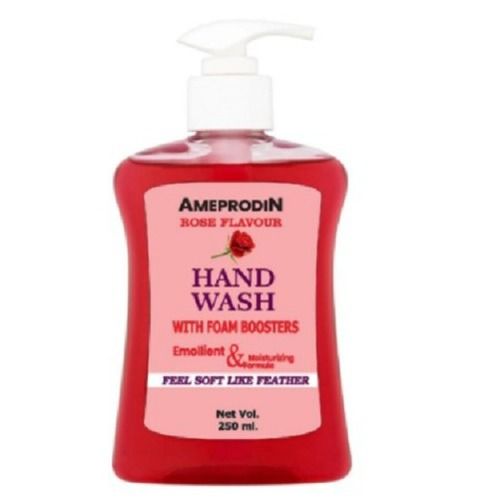 Rose Flavour Hand Wash With Foam Booster Feel Like Feather