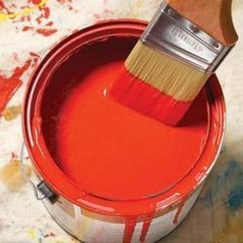 Smooth Texture, Emulsion Paints Orange Colour For Indoor And Outdoor Grade: A