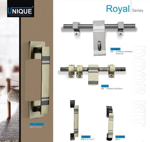 Unique Royal Series Lightweighted And Durable Door Fitting Accessories Kit