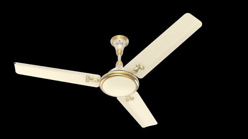 White And Golden Color Pearl Ivory Polycab India Glory Premium Ceiling Fans Blade Diameter: 5 Inch (In)