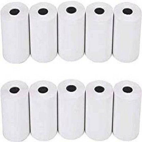 4 Inch White Color Printing Paper Rolls For Printing Receipts And Billing 